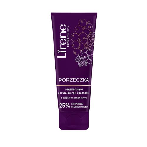 Miniaturka artykułu - LIRENE Regenerujące serum do rąk i paznokci Porzeczka, 75ml