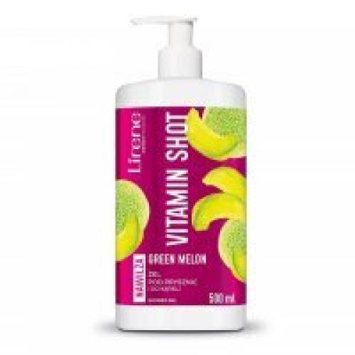 Miniaturka artykułu - LIRENE VITAMIN SHOT Żel pod prysznic green melon, 500ml