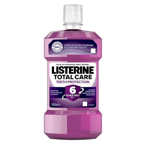 Zdjęcie produktu - LISTERINE TOTAL CARE (najbardziej kompletny płyn do płukania ust), 500 ml 