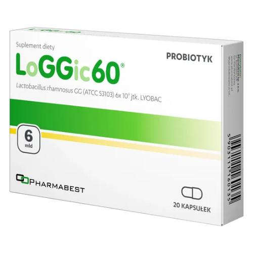 Miniaturka artykułu - LoGGic60&reg;, 20 kapsułek