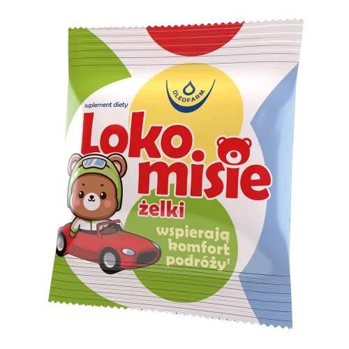 Miniaturka artykułu - Oleofarm Lokomisie, 4 żelki