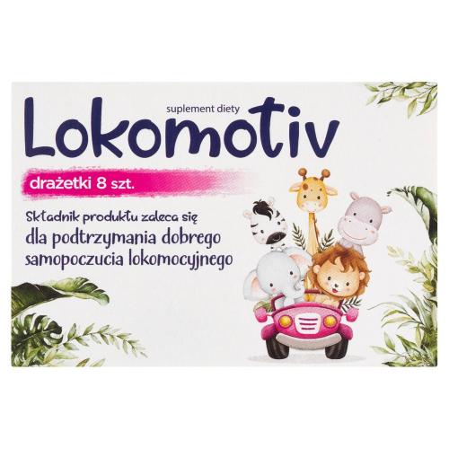 Miniaturka artykułu - LOKOMOTIV - 8 drażetek 
