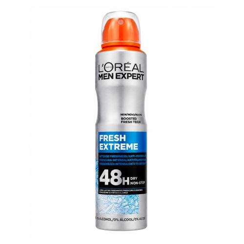Miniaturka artykułu - L&rsquo;Or&eacute;al Men Expert Fresh Extreme Deo Antyperspirant w sprayu dla mężczyzn, 150 ml
