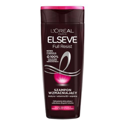 Miniaturka artykułu - L'OREAL ELSEVE Full Resist Szampon wzmacniający do włos&oacute;w osłabionych, 400ml USZKODZONA BUTELECZKA