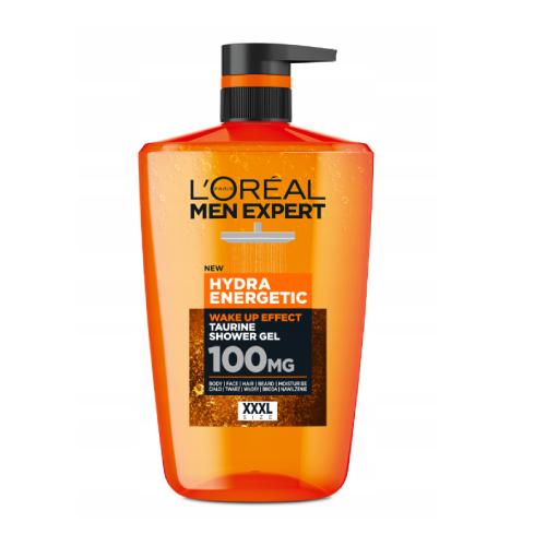 Miniaturka artykułu - L'Or&eacute;al Men Expert Hydra Energetic Żel pod Prysznic, 1000 ml