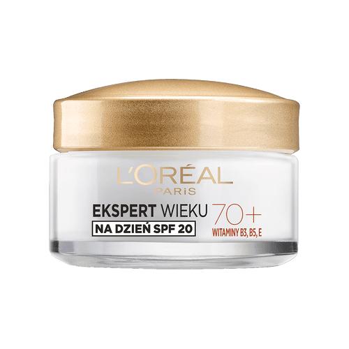Miniaturka artykułu - L'OREAL Ekspert Wieku 70+ Przeciwzmarszczkowy krem odżywczy na dzień SPF 20, 50ml