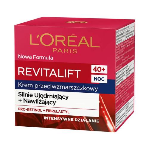 Miniaturka artykułu - L&rsquo;OREAL REVITALIFT Krem do twarzy na noc, 50ml