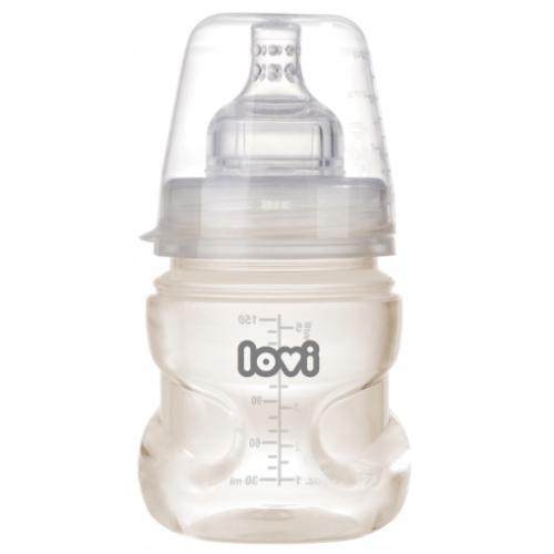 Miniaturka artykułu - LOVI Butelka Trends 0m+ beżowa, 120ml