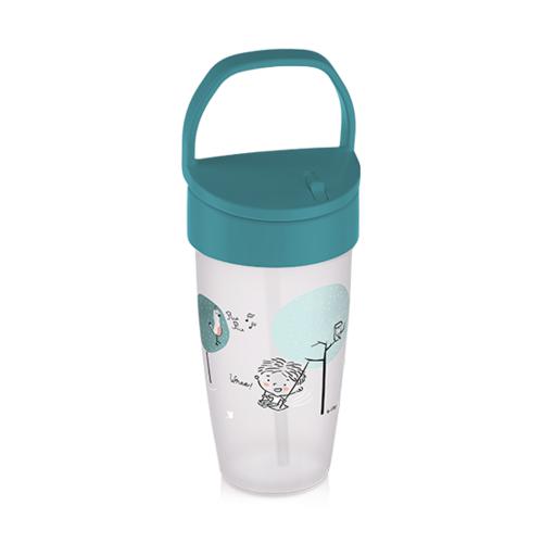 Miniaturka artykułu - LOVI Kubek ze słomką, 350ml Lovely Boy 35/355 14m+