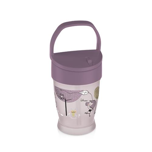 Miniaturka artykułu - LOVI Kubek ze słomką Junior Lovely 35/354 Girl 12m+, 250 ml