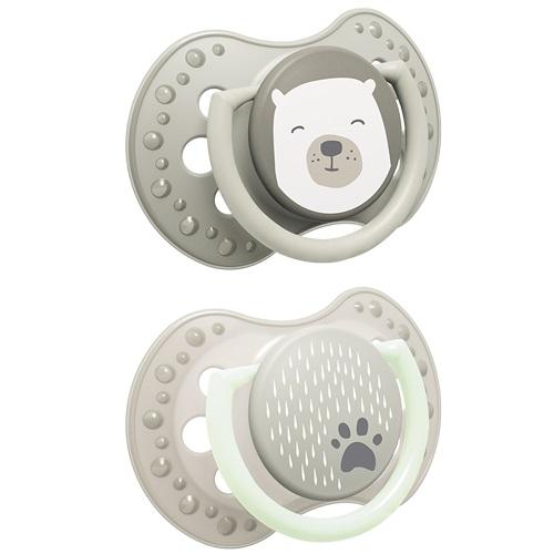 Miniaturka artykułu - LOVI Smoczek dynamiczny 0-3 Buddy Bear 22/863 - 2szt.