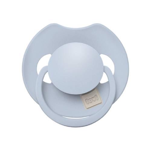 Miniaturka artykułu - LOVI Smoczek silikonowy dynamiczny 0-6m Prime Baby Blue, 1szt. 34/416