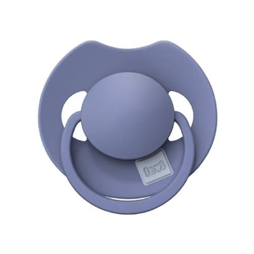 Miniaturka artykułu - LOVI Smoczek silikonowy dynamiczny 0-6m Prime Blue, 1szt. 34/417