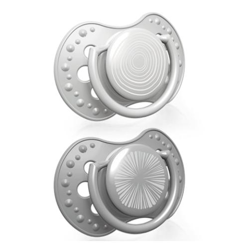 Miniaturka artykułu - LOVI smoczek silikonowy dynamiczny Harmony Boy 18m+, 2szt 