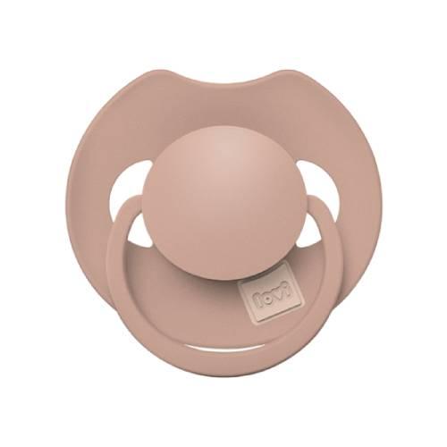Miniaturka artykułu - LOVI Smoczek silikonowy dynamiczny 0-6m Prime Blush, 1szt. 34/405