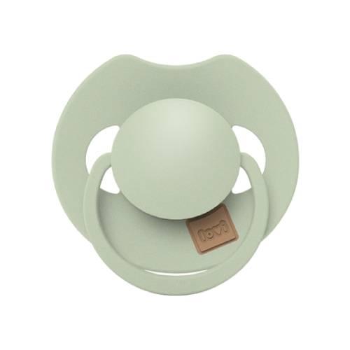 Miniaturka artykułu - LOVI Smoczek silikonowy dynamiczny 0-6m Prime Pistachio, 1szt. 34/412