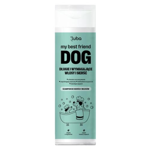 Miniaturka artykułu - LUBA My Best Friend Dog Długie i wymagające włosy i sierść Szampon dla ps&oacute;w, 250 ml