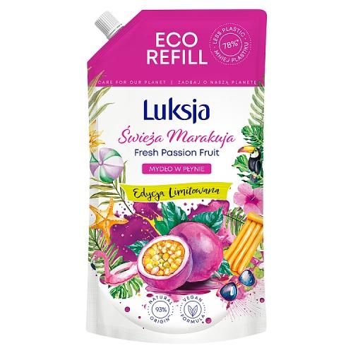 Miniaturka artykułu - LUKSJA Marakuja Mydło w płynie (zapas), 900ml