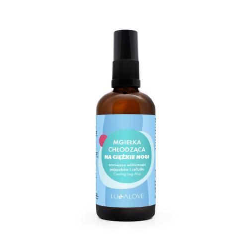 Miniaturka artykułu - Lullalove Mgiełka chłodząca na ciężkie nogi, 100 ml