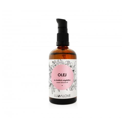 Miniaturka artykułu - LULLALOVE Olej ze słodkich migdał&oacute;w, 100ml