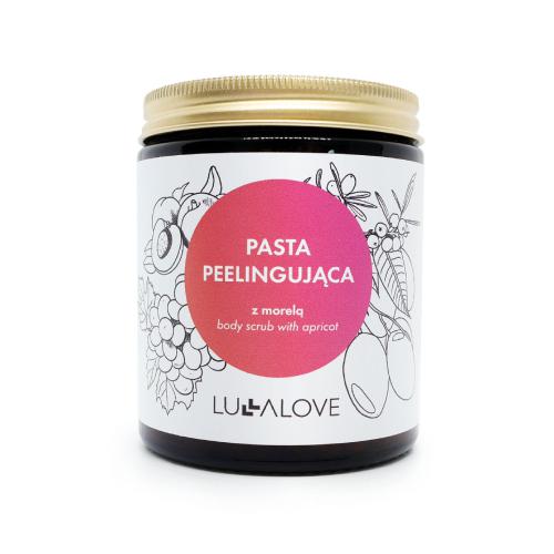 Miniaturka artykułu - LULLALOVE Rozświetlająca pasta peelingująca, 230g