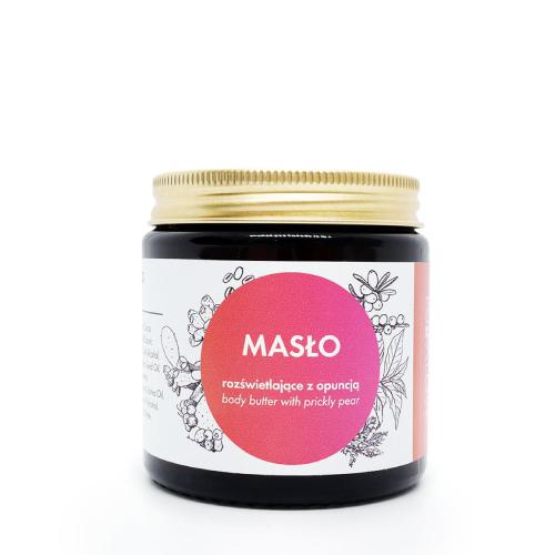 Miniaturka artykułu - LULLALOVE Rozświetlające masło do ciała z opuncją, 120ml