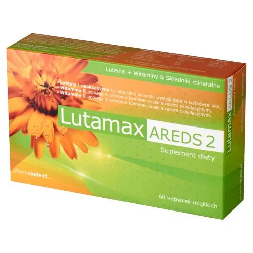 Miniaturka artykułu - Lutamax AREDS 2 - 60 kapsułek (27982)