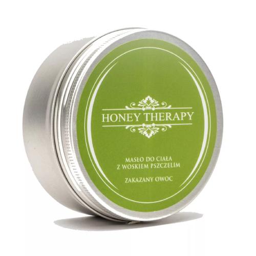 Miniaturka artykułu - ŁYSOŃ Honey Therapy Masło do ciała Zakazany Owoc, 120g