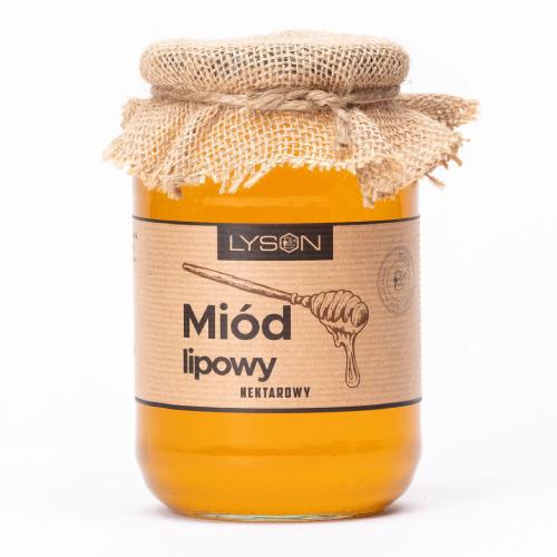 Miniaturka artykułu - ŁYSOŃ Mi&oacute;d Lipowy 1,25kg