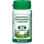 Zdjęcie produktu - Labofarm Tabletki przeciw niestrawności, 90 tabl.