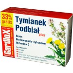 Zdjęcie produktu - GARDLOX Tymianek i Podbiał plus - 24 pastylki do ssania