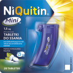 NiQuitin Mini 1,5mg - 20 tabletek 