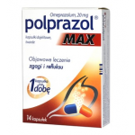 POLPRAZOL Max 20mg - 14 kapsułek