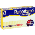 Zdjęcie produktu - FARMINA PARACETAMOL 500 mg - 10 czopk&oacute;w 