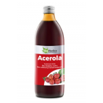 Zdjęcie produktu - EkaMedica Acerola sok 100%, 500 ml 
