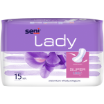 Seni Lady Super Anatomiczne wkłady urologiczne, 15 sztuk