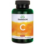 Zdjęcie produktu - Swanson Witamina C 1000 z dziką r&oacute;żą, 250 kaps.