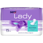 SENI Lady Extra, 15 szt. - Anatomiczne wkłady urologiczne