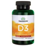Zdjęcie produktu - SWANSON Witamina D3 2000 IU, 250 kaps.