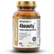 Zdjęcie produktu - Pharmovit Herbaline 4beauty, 60 kaps.