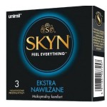 UNIMIL SKYN Extra Nawilżane Prezerwatywy - 3 sztuki (18256)