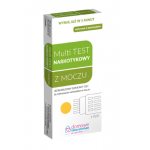 Zdjęcie produktu - Test do wykrywania narkotyk&oacute;w w moczu Multi Test, 1 zestaw