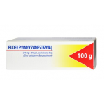 Zdjęcie produktu - Puder płynny z anestezyną o działaniu przeciwświądowym na sk&oacute;rę, 100g