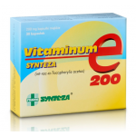 Zdjęcie produktu - Vitaminum E 200 mg, Lek uzupełniający niedobory witaminy E, 30 kapsułek Synteza