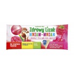Zdjęcie produktu - Zdrowy Lizak MNIAM-MNIAM malina kształt kulki, 1 szt.