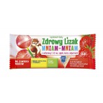Zdjęcie produktu - Zdrowy Lizak MNIAM-MNIAM truskawka kształt kulki, 1szt