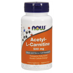 Zdjęcie produktu - NOW Acetyl- L-Carnitine 500mg - 200kaps