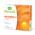 Naturell Beta-karoten + E, 60 tabl.