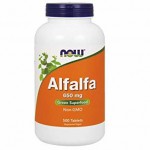 Zdjęcie produktu - NOW Alfalfa 650mg- 500 tabl.