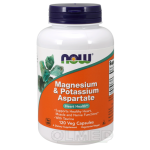 NOW Magnesium & Potassium Aspartate, 120kaps.